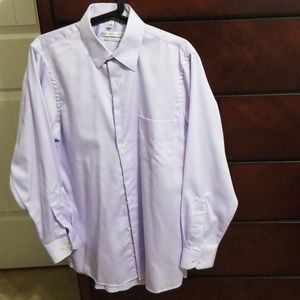 Geoffrey Beene lilac purple dress shirt